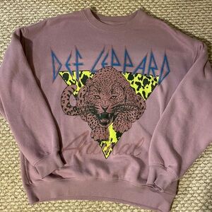 def leopard sweatshirt